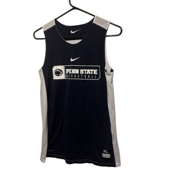 Penn State Basketball Youth XL Reversible Mesh Sleeveless Jersey - Picture 1 of 7